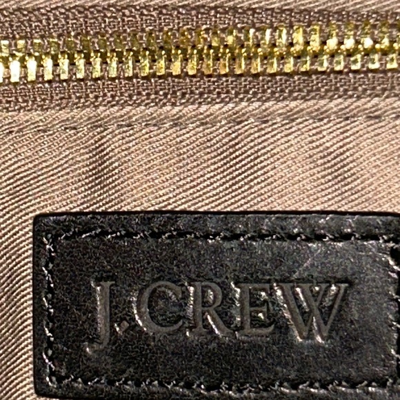 VINTAGE cognac leather J.Crew crossbody bag - Picture 9 of 14